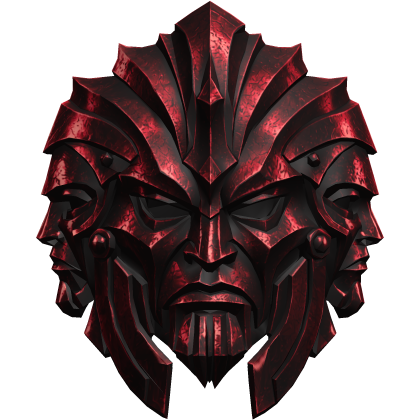Red Temple Mask