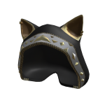 Gold Cat Hood