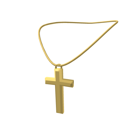 Gold Cross Necklace 3.0