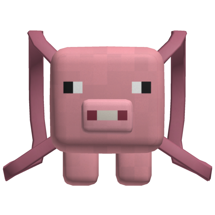 Pink Pixel Pig Backpack [3.0]
