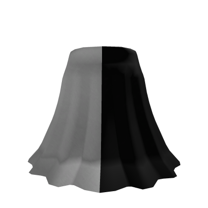 🤍 Dress Skirt of Conflict [White & Black] [2.0]