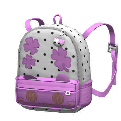[NEW 🚨] Pink Polka Dot Cat Backpack (3.0) Roblox item