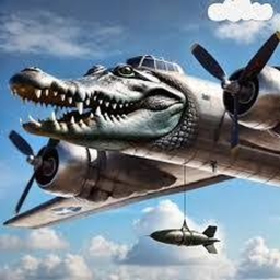 Survival the Bombardino Crocodilo Killer!
