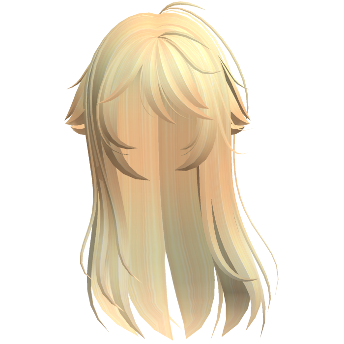 Blonde Shy Moe Cat Girl Windy Whispy Hair