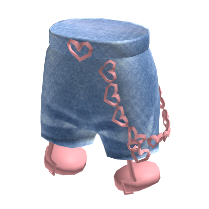 Thigh Straps Shorts With Heart Chains thumbnail