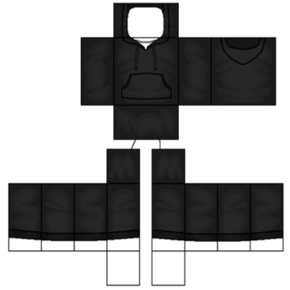 Black Hoodie Roblox decal