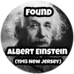 Found Albert Einstein