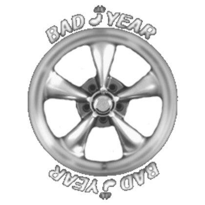 Muscle car Wheel rim (Transparent) Roblox decal