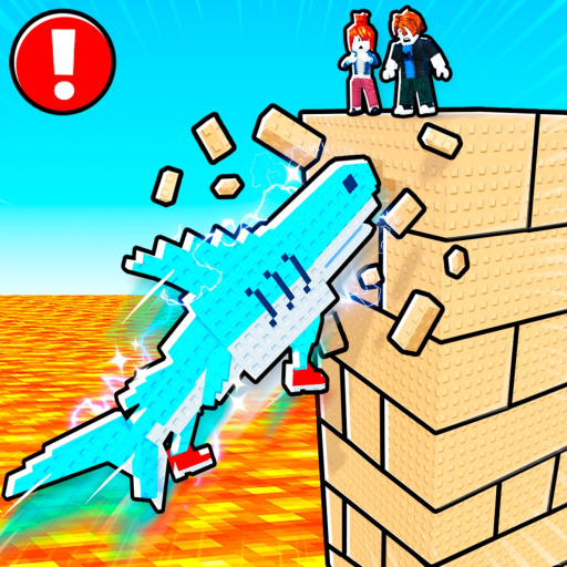 Brainrot Jenga Tower! official Roblox game thumbnail