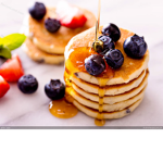 pancakes with honey :)
