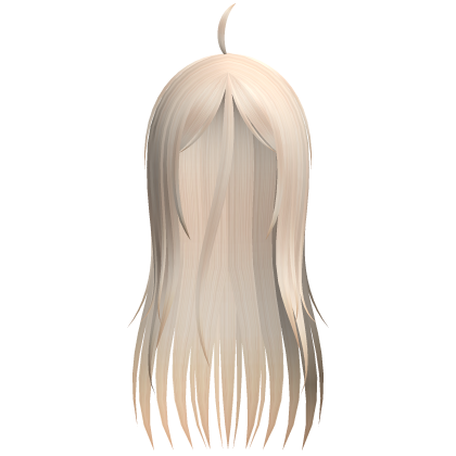 cute wispy shiro protagonist hair in blonde Roblox item