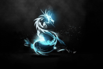The Blue Flame Dragon