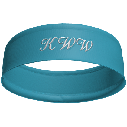 Teal ‘KWW y2k headband 