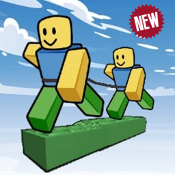TIED TOGETHER (1or2Player Classic Easy Obby)