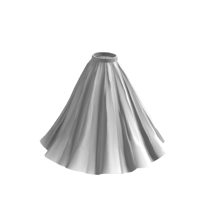 Long Flowy Skirt - White