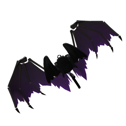 Uzi's wings with the backpack and tail