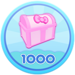 Open 1000 treasure chests!