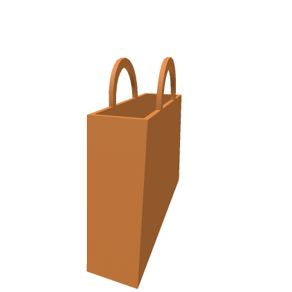Orange Shopping Bag