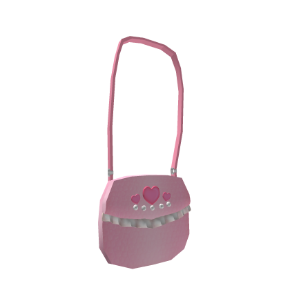 Pink Ruffle Heart Purse 3.0