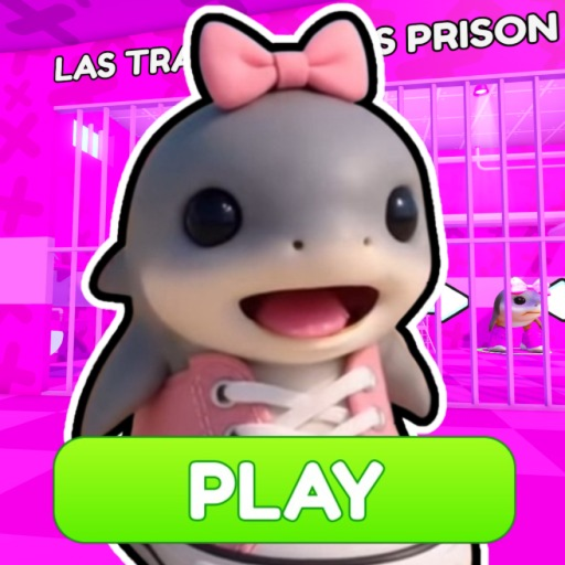🦈 LAS TRALALELITAS PRISON RUN! (Obby) official Roblox game thumbnail