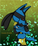 lucario and riolu