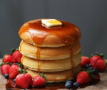 Fluffy pancakes yay