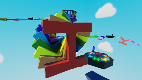 Alphabet Fun - EASY Obby