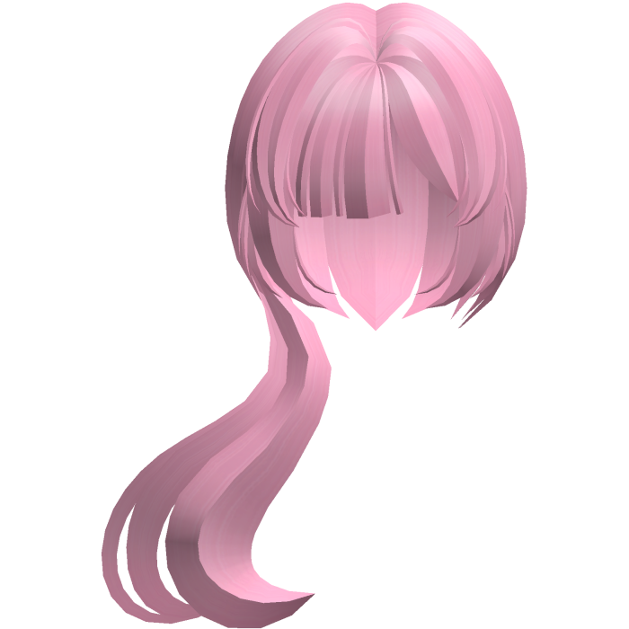 moe thick long fluffy low pony hot pink