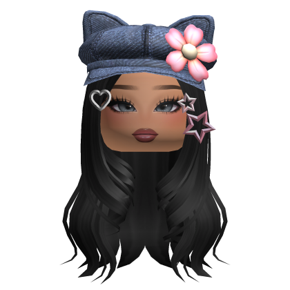 Kawaii Soft Curled Hair w/ Accesories & Makeup