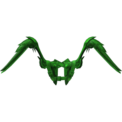 (Pt 1) Green Icarus Wings Shell Recolor (Addon) Roblox item