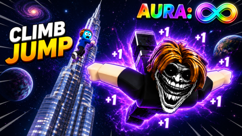 [🌏WORLD 2] +1 Aura Climb Tower