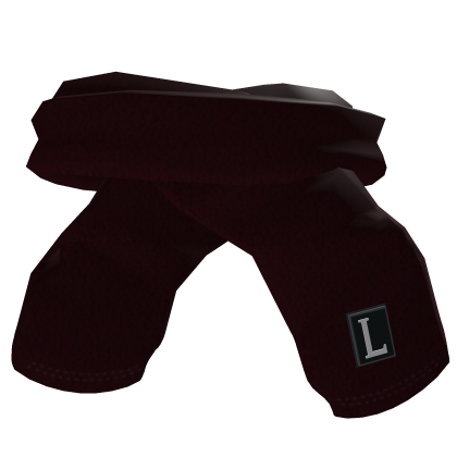 Burgundy Red L Scarf