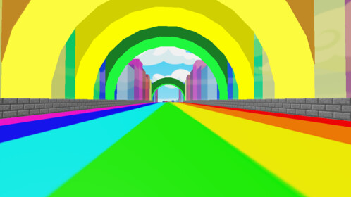 NEW RIDE A BOX DOWN A RAINBOW!