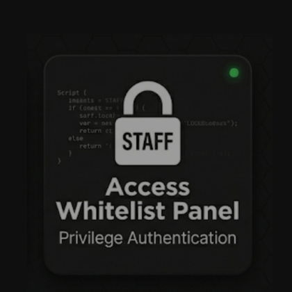 👑 Nova Admin Panel — Advanced Server Authority