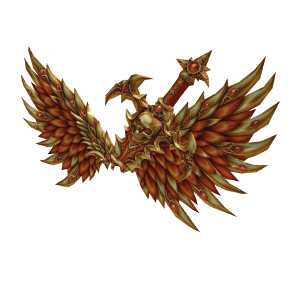 Orange Requiem Wings Gold Roblox item