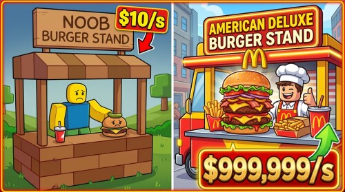 My Burger Stand! 🍔⭐