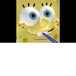 Cart ride into spongebob