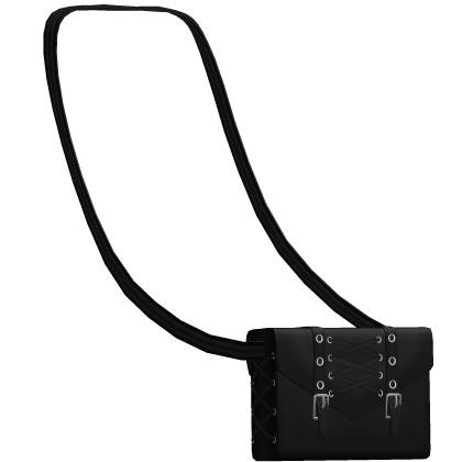 ,, 🖤. 1.0 gothic crossbody bag in black