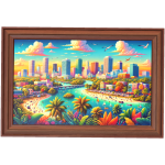 Panoramic Portables #3: Sunset in Florida