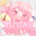 *A l o n e*