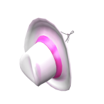 Cute white/pink Cowgirl Hat