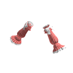 🍀Ruffle Lace Arm Sleeves (Red)