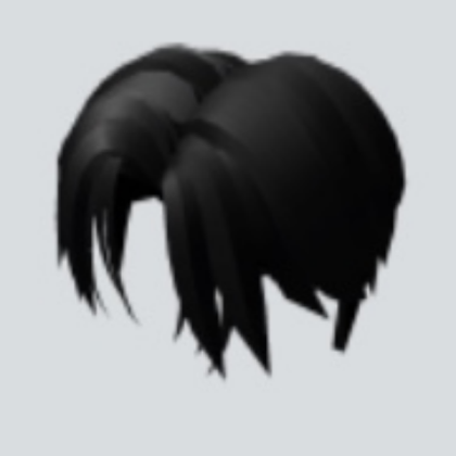 Black hair for boys for 5 Roblox decal