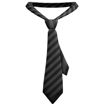 Y2K Striped Grey Tie 3.0