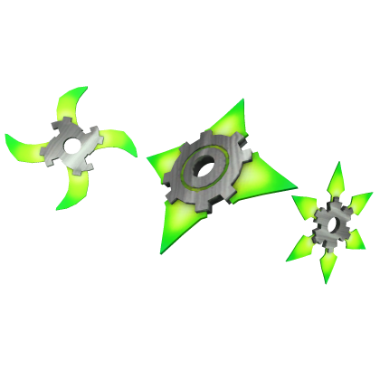Laser Throwing Stars