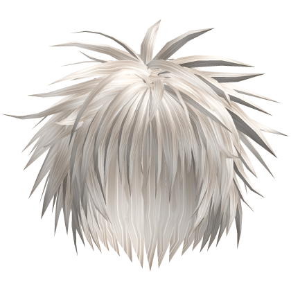 Blonde Messy Spiky Emo Scene Hair 27. 