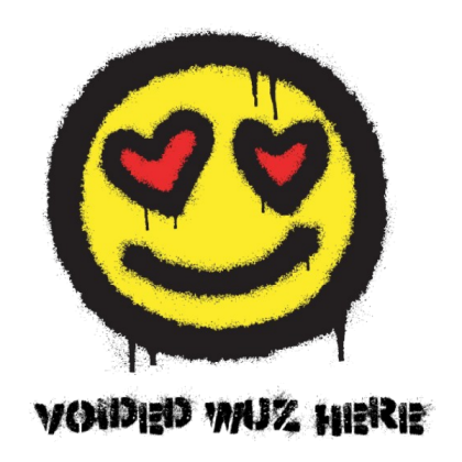 voided was here spray paint Roblox decal