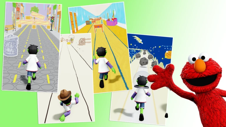Elmo's Imagination Run 