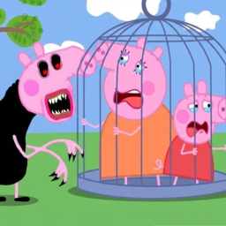 👿 Survive Evil Peppa Pig The Killer!