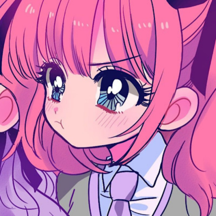 Kawaii | Kawaii anime girl | Pink | Pink hair Roblox decal